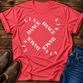 LD Curved Squares Line Dance T-Shirt