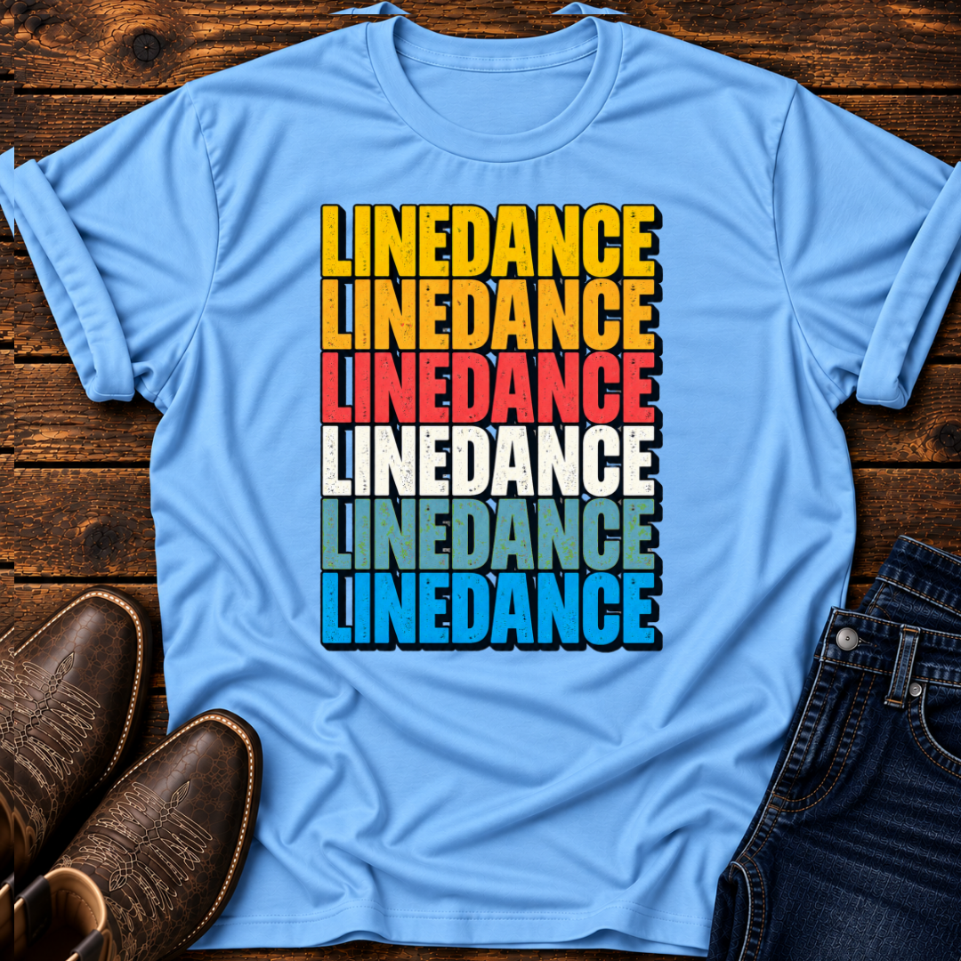LD X 6 Colors Line Dance T-Shirt