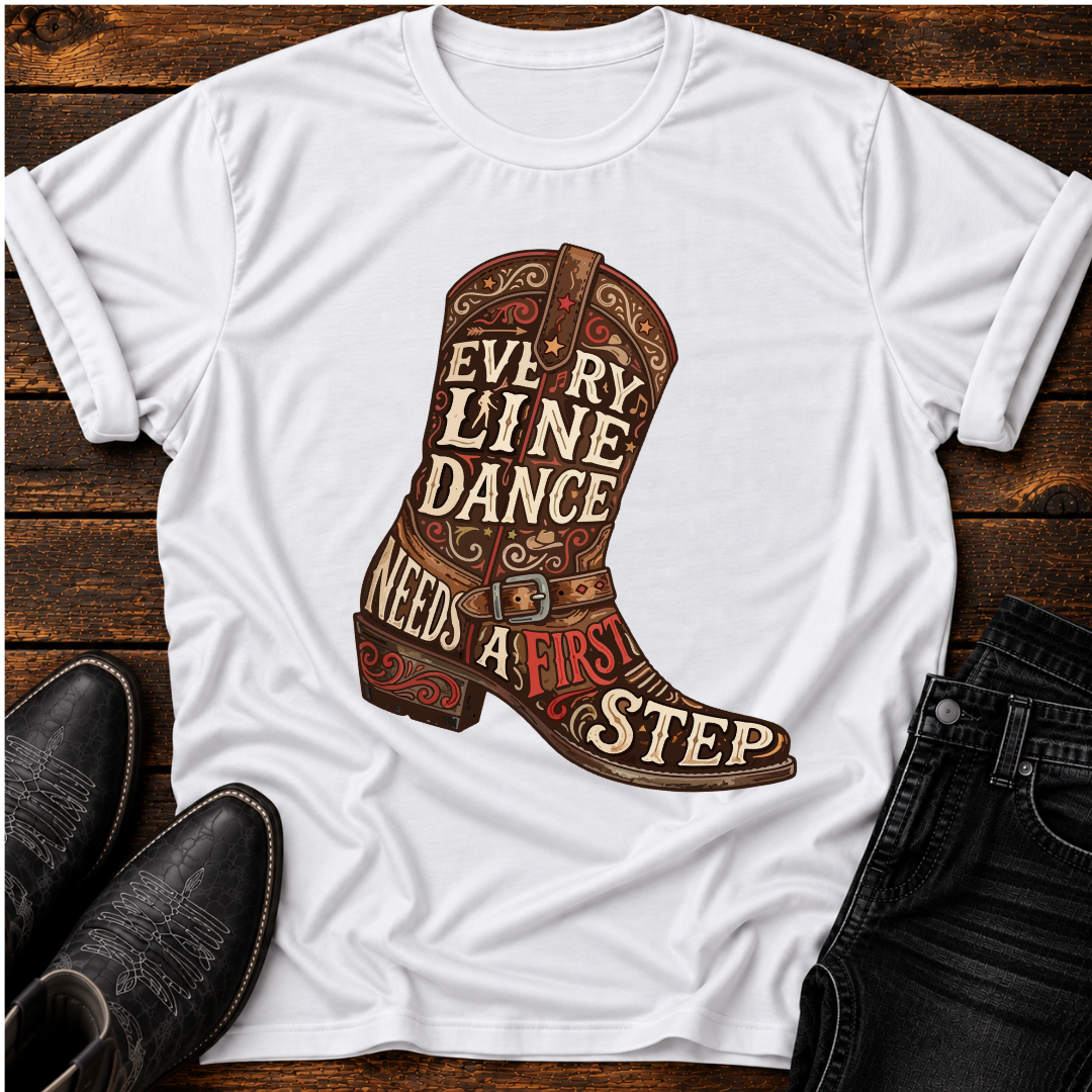 Country Cowboy Boot T-Shirt