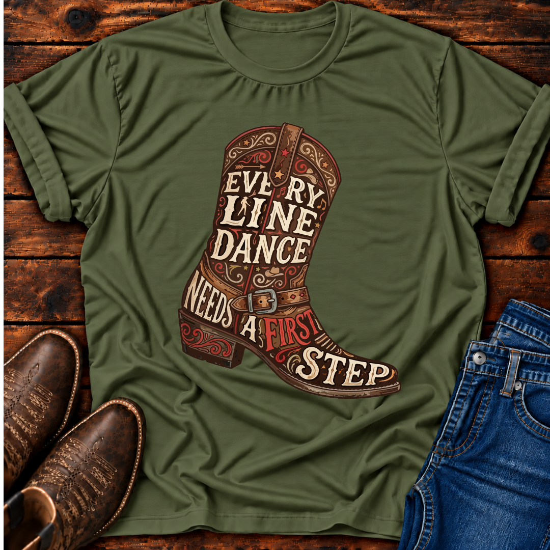 Country Cowboy Boot T-Shirt