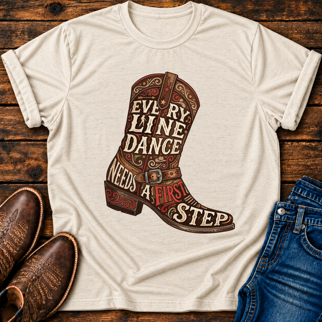 Country Cowboy Boot T-Shirt