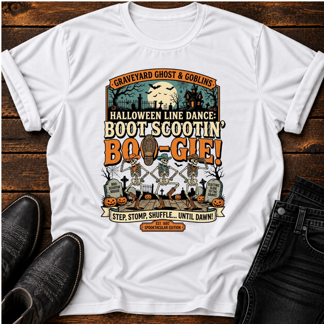Boot Scootin' Boogie Halloween T-Shirt
