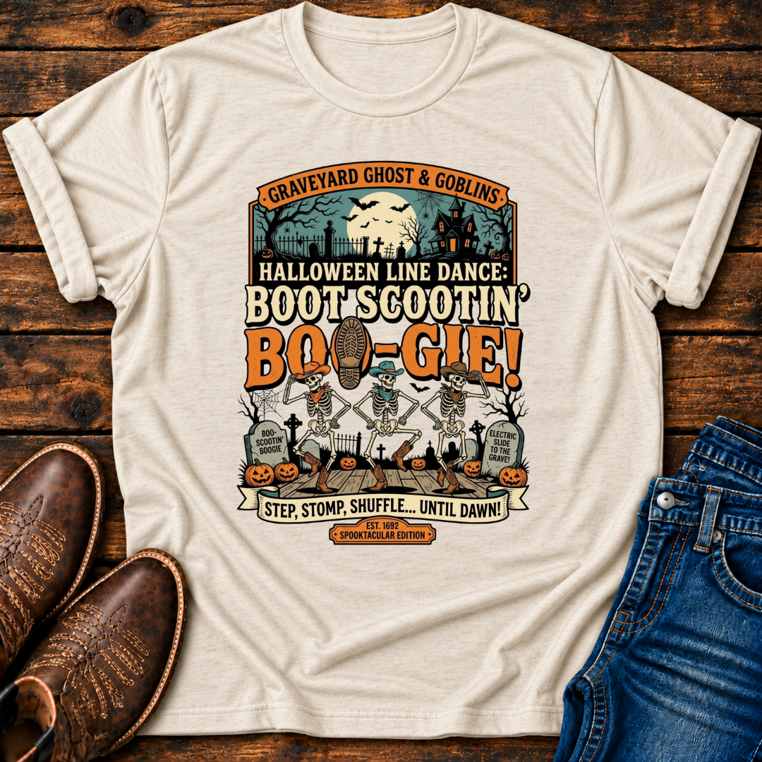 Boot Scootin' Boogie Halloween T-Shirt