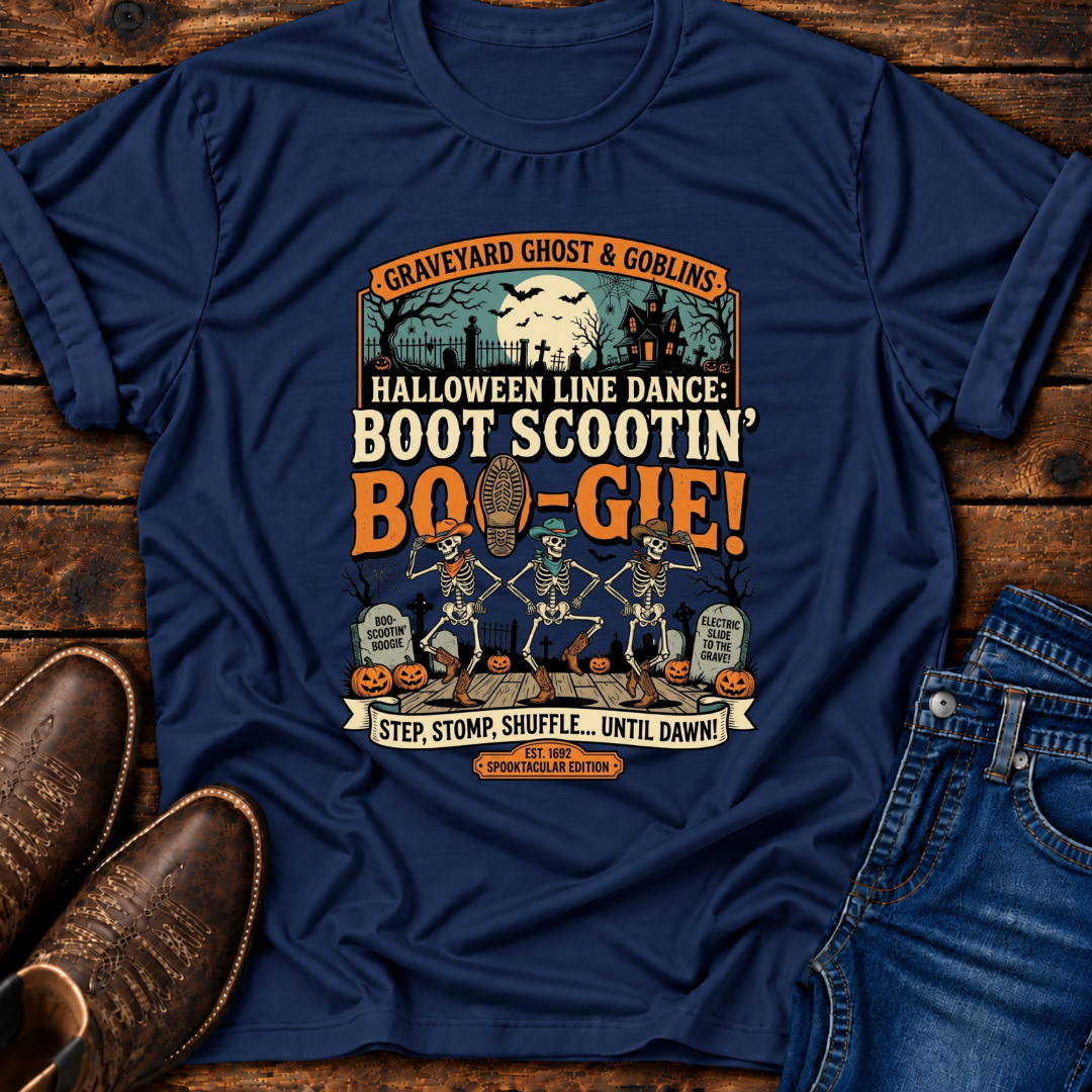 Boot Scootin' Boogie Halloween T-Shirt