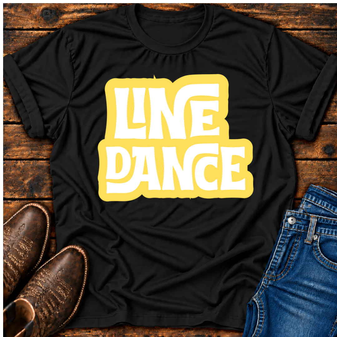 Line Dance Retro T-Shirt