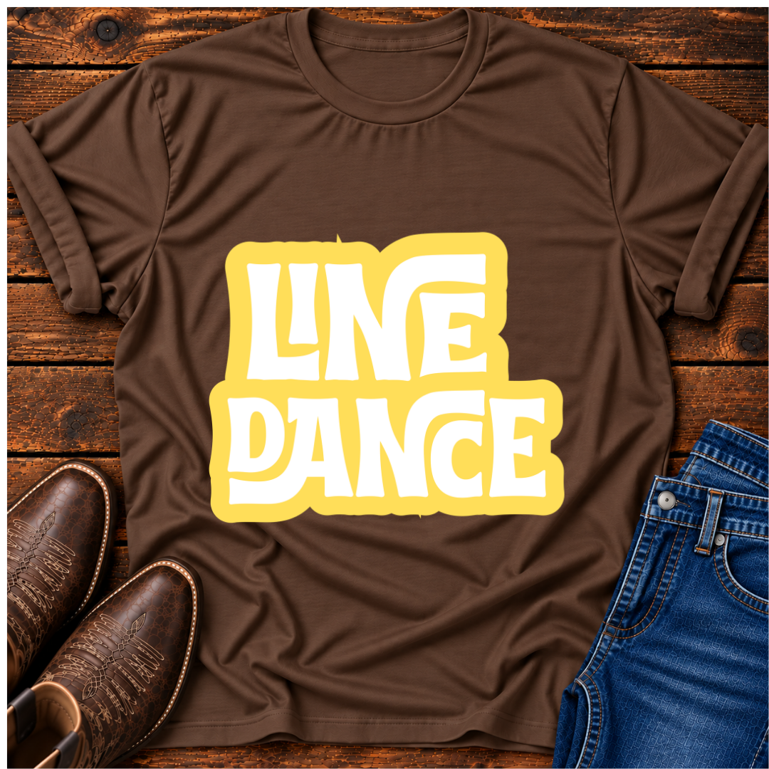 Line Dance Retro T-Shirt