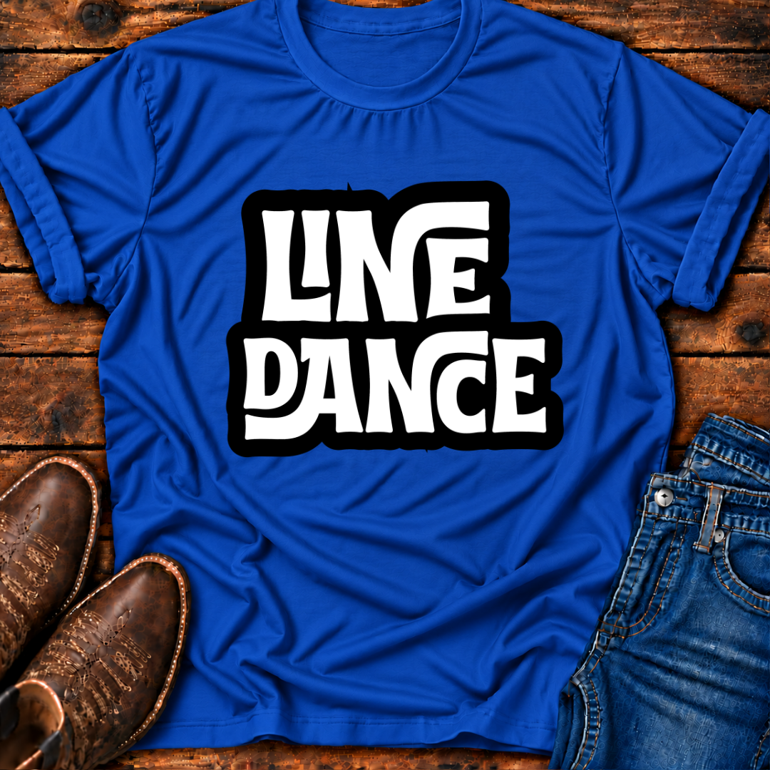 Line Dance Retro T-Shirt