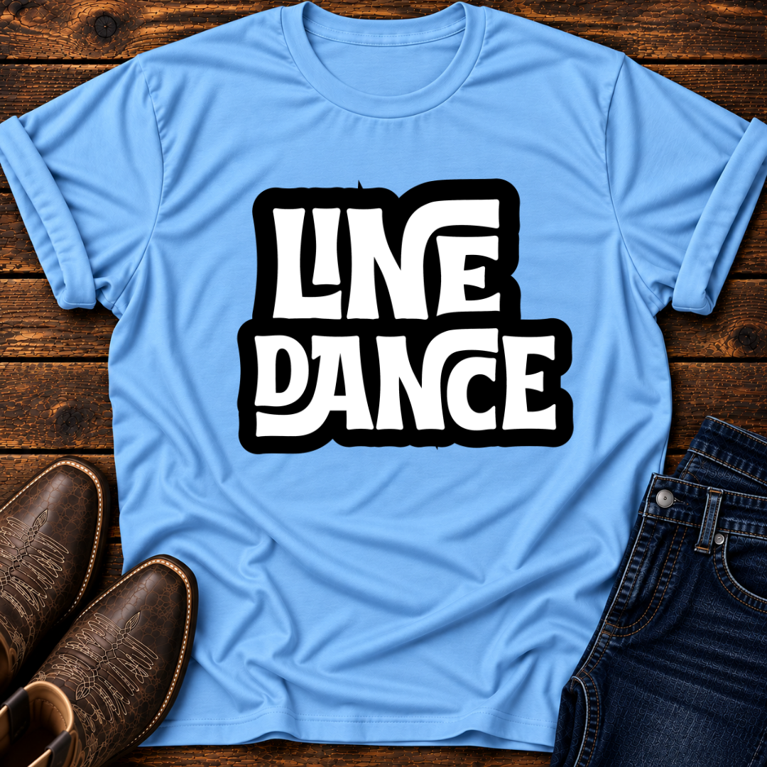 Line Dance Retro T-Shirt