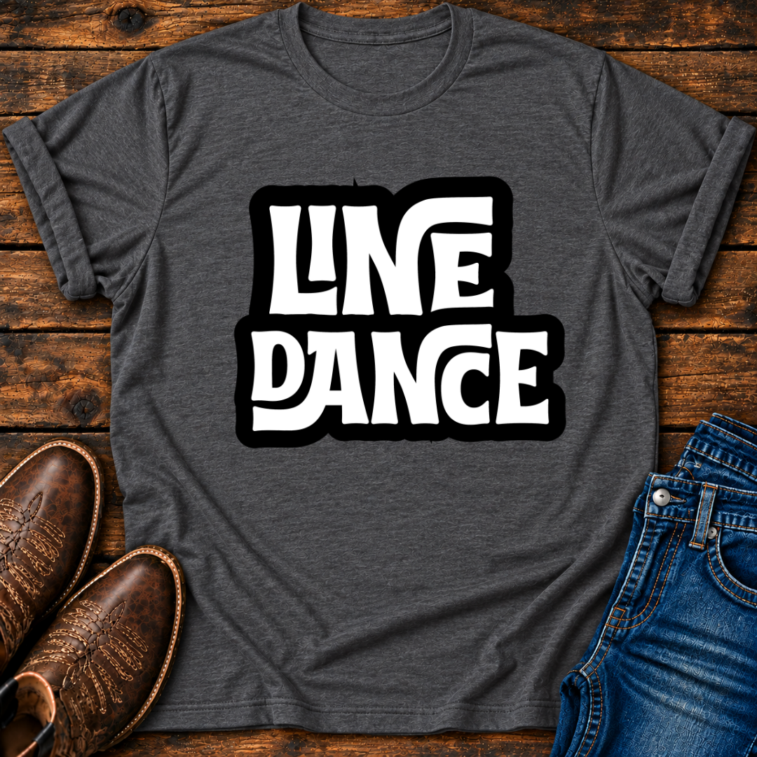 Line Dance Retro T-Shirt