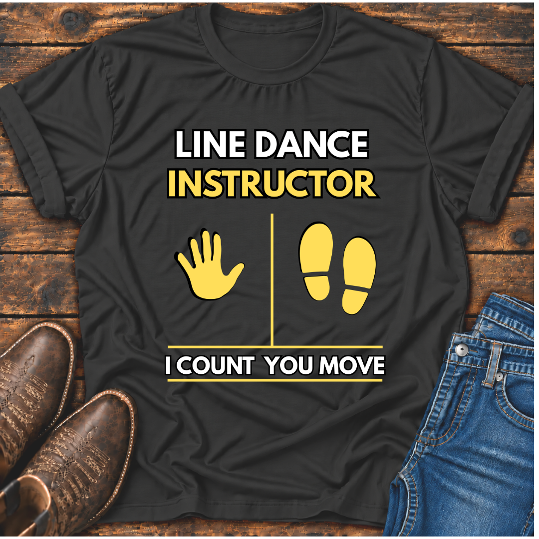 Line Dance Instructor T-Shirt