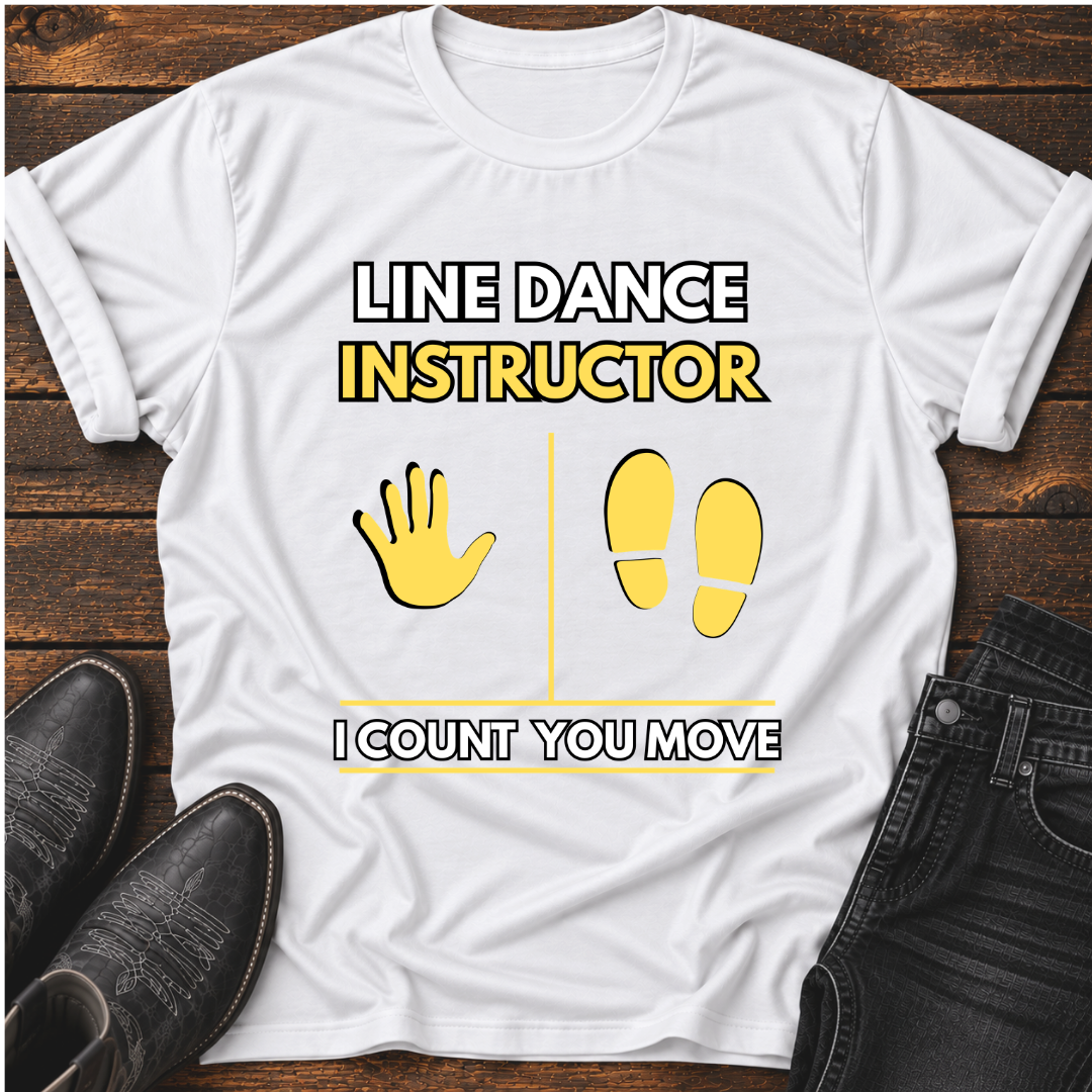 Line Dance Instructor T-Shirt