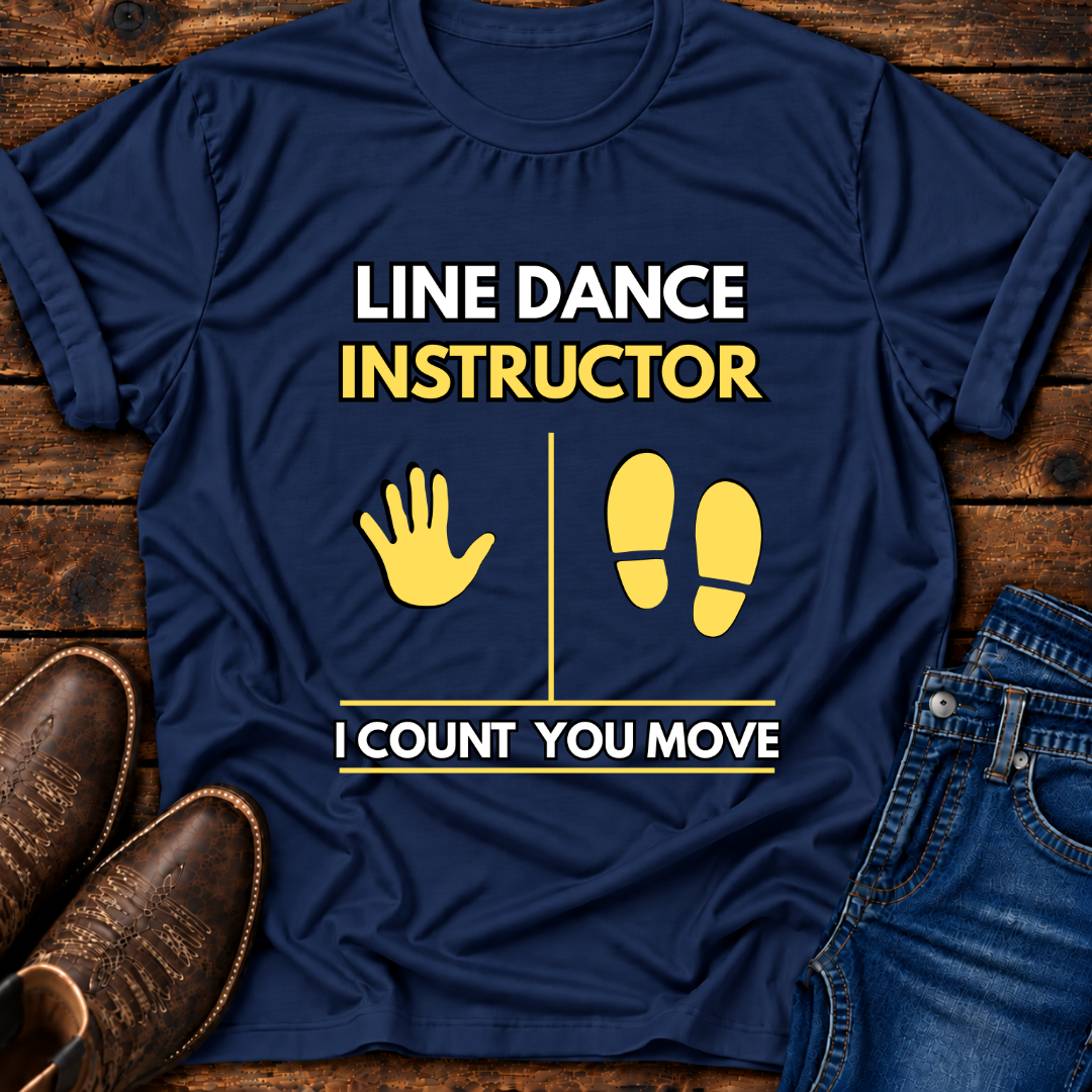 Line Dance Instructor T-Shirt