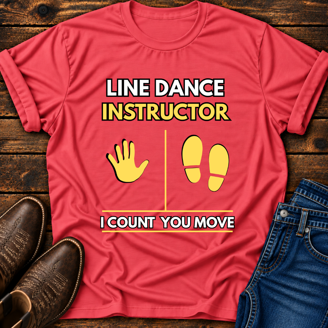 Line Dance Instructor T-Shirt