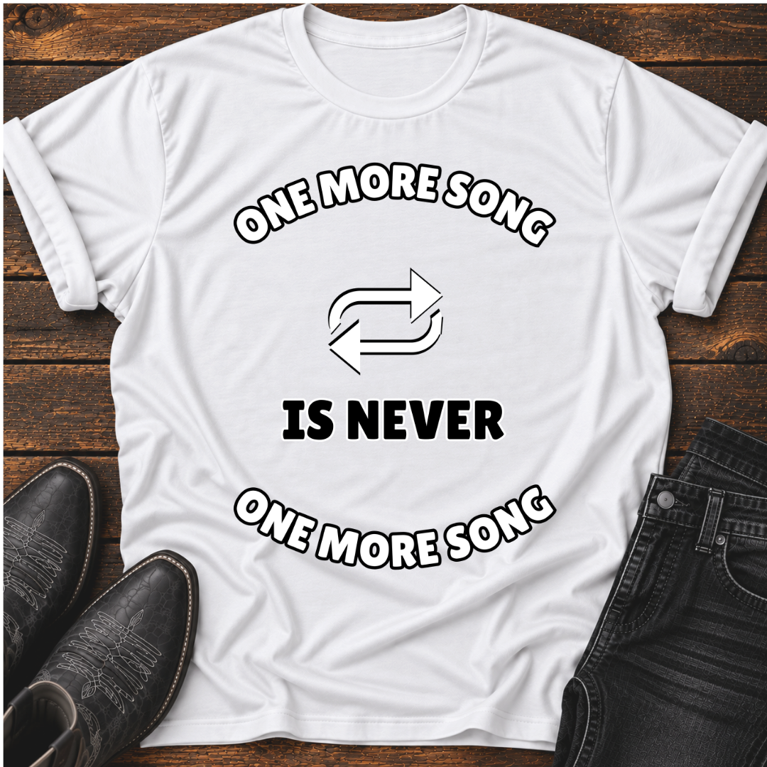 One More Song Line Dance T-Shirt