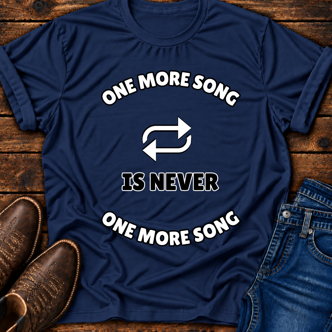 One More Song Line Dance T-Shirt