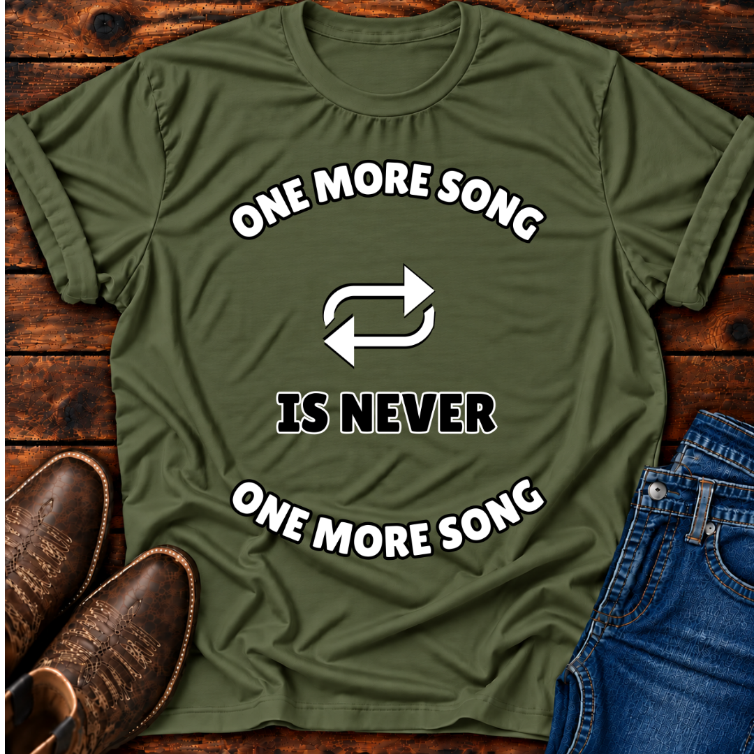 One More Song Line Dance T-Shirt