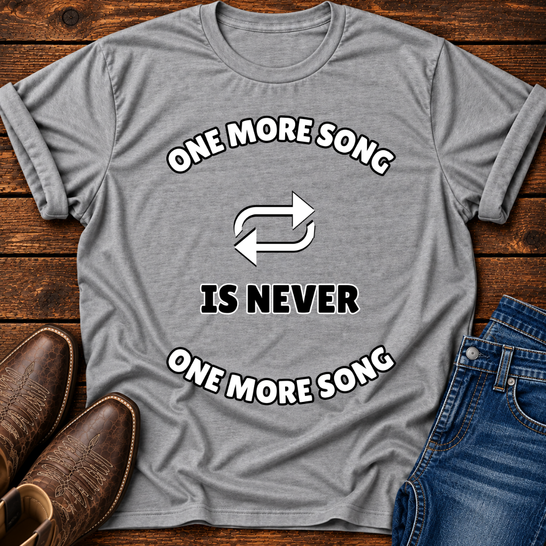 One More Song Line Dance T-Shirt