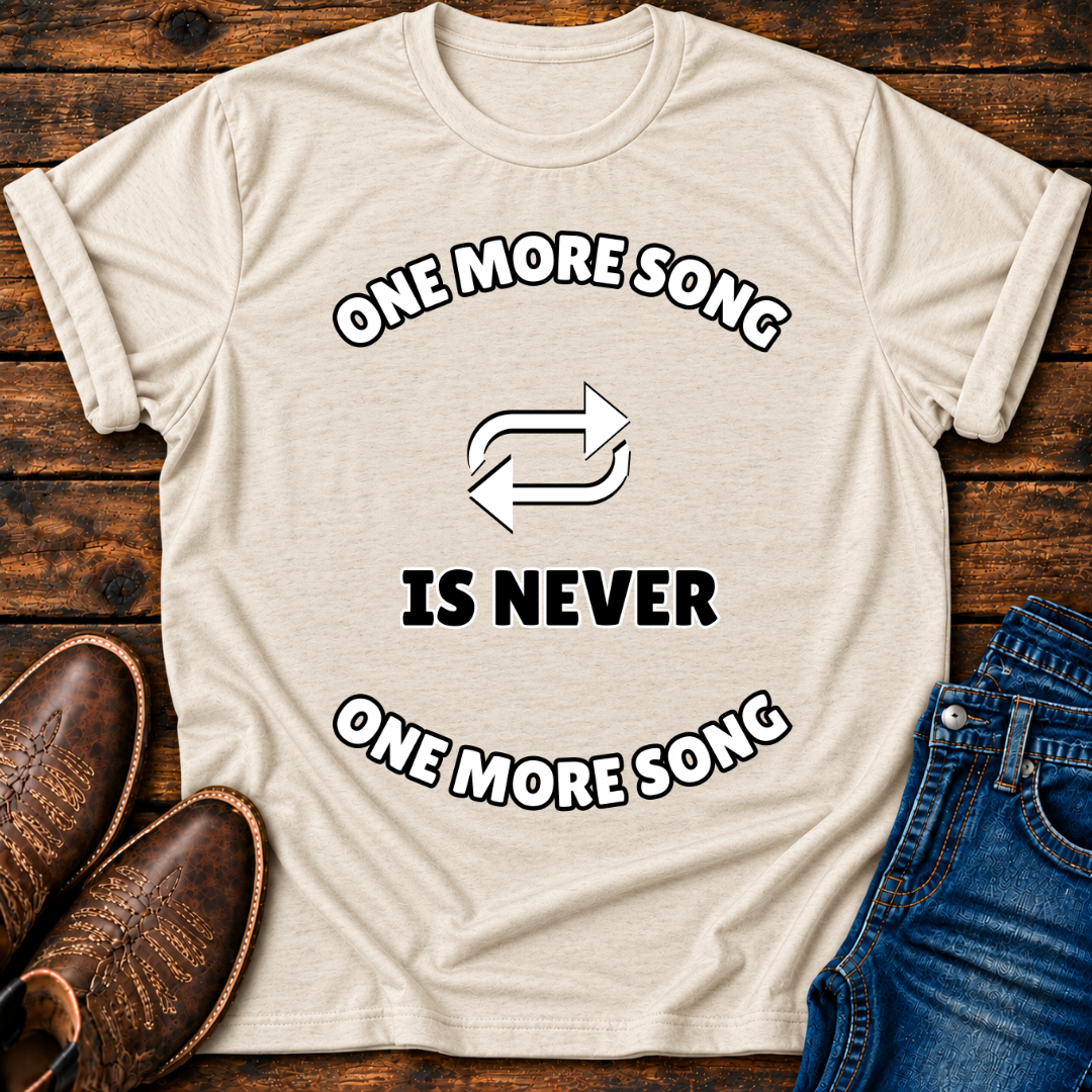 One More Song Line Dance T-Shirt