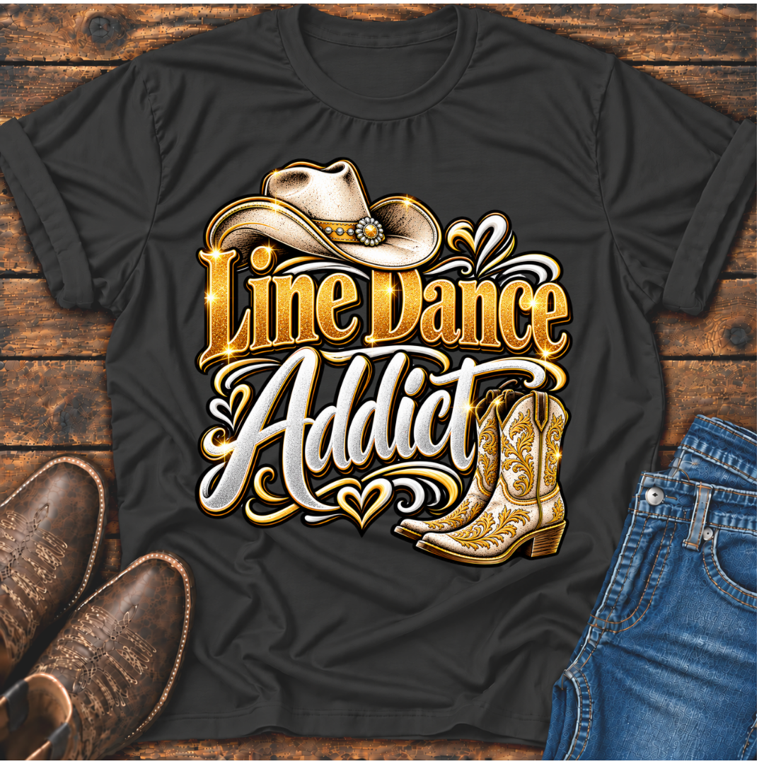Line Dance Addict T-Shirt
