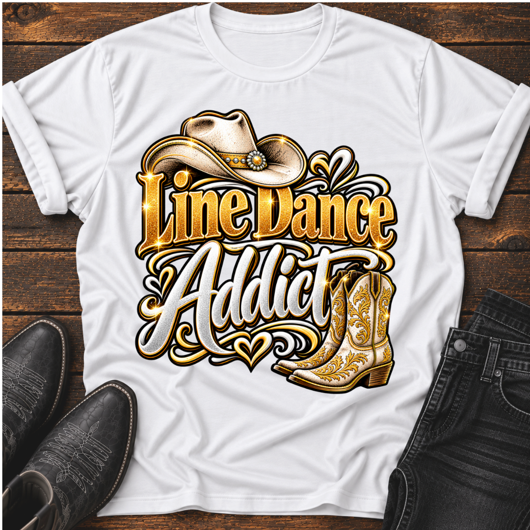 Line Dance Addict T-Shirt