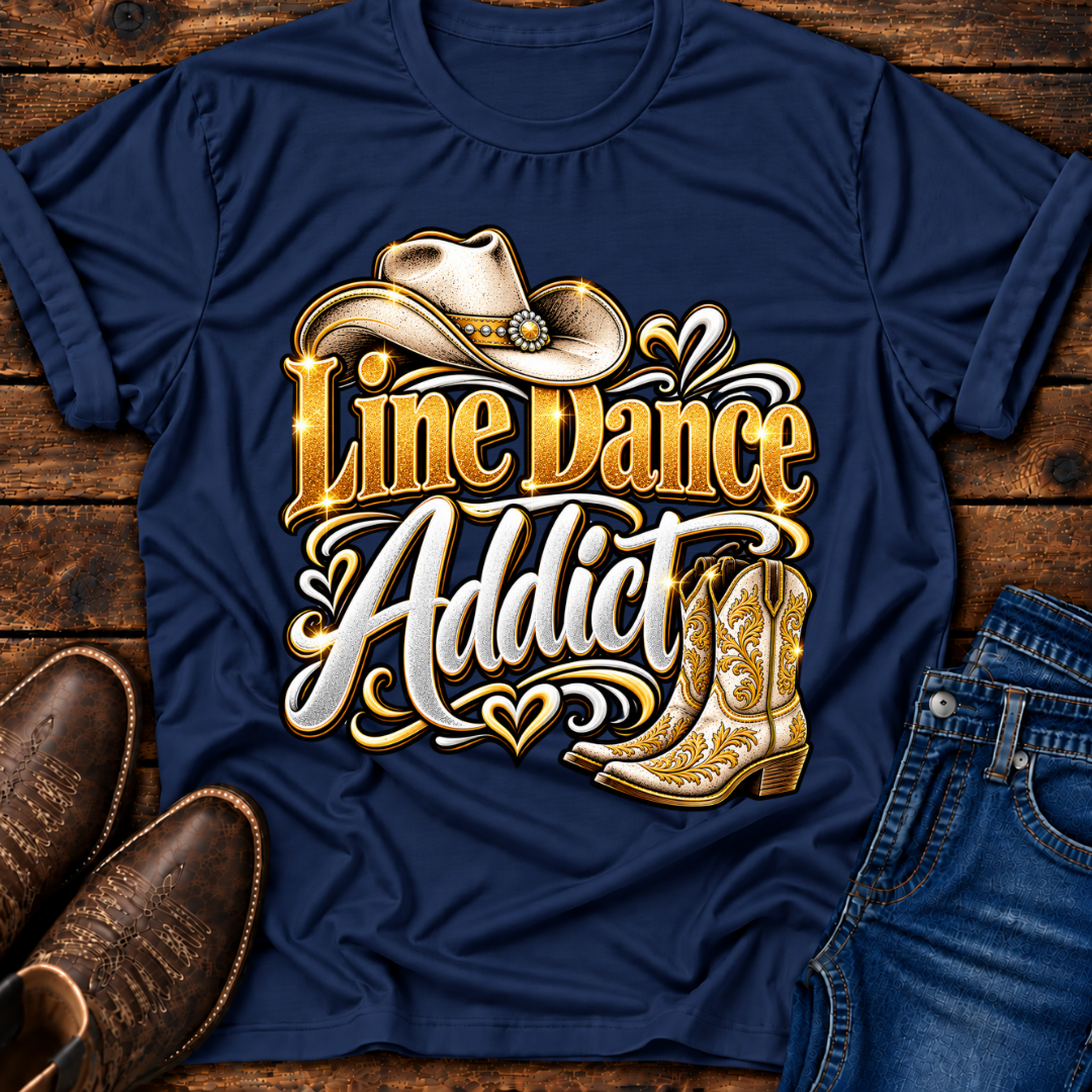 Line Dance Addict T-Shirt