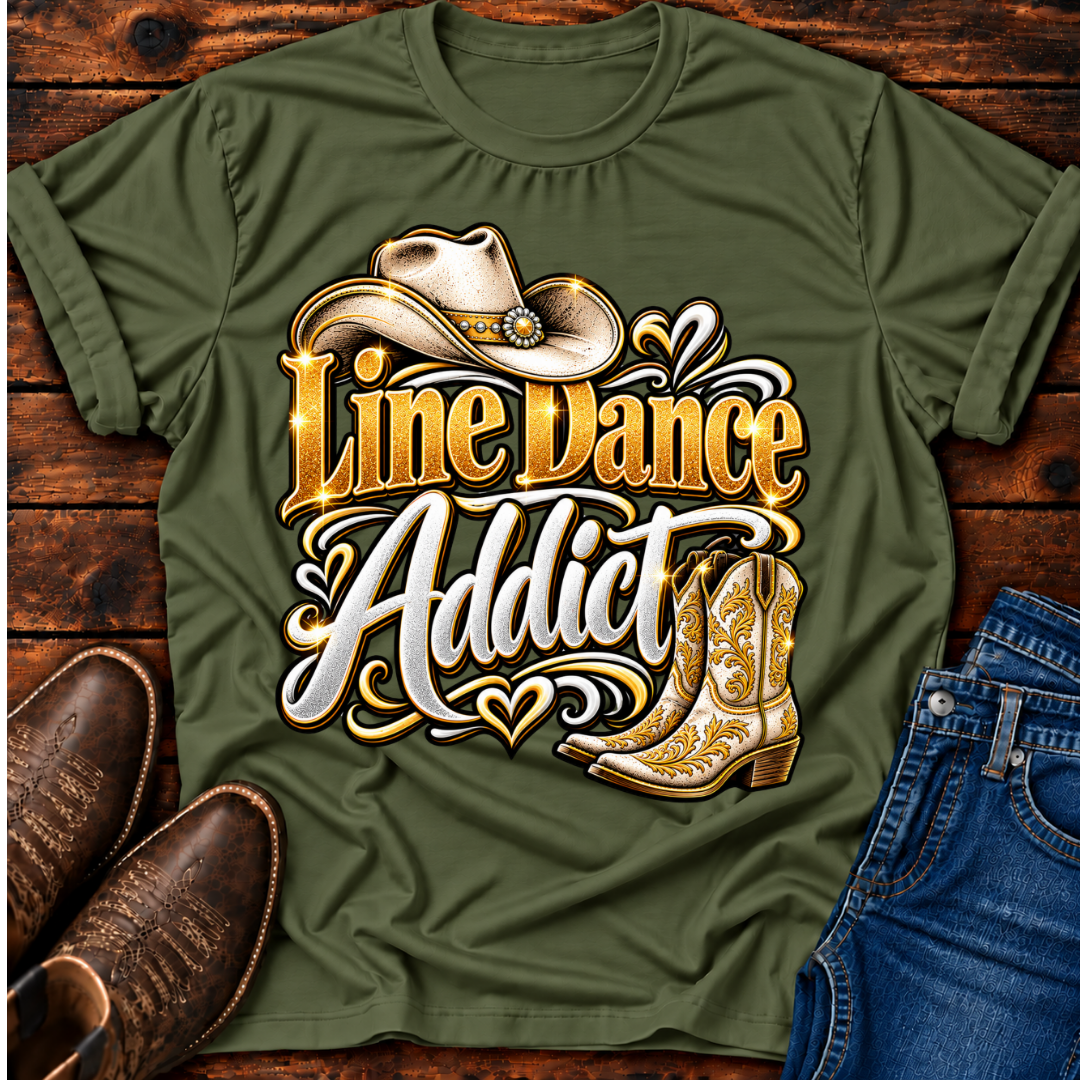 Line Dance Addict T-Shirt