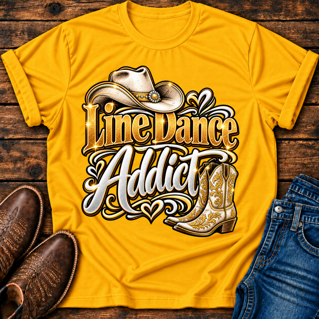 Line Dance Addict T-Shirt