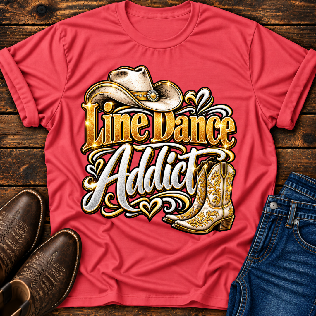 Line Dance Addict T-Shirt