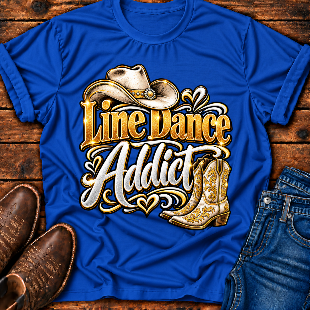 Line Dance Addict T-Shirt