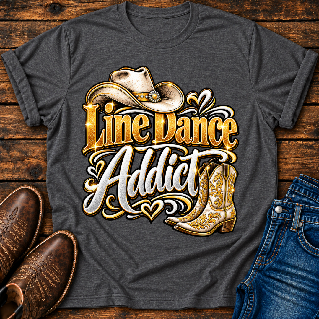 Line Dance Addict T-Shirt