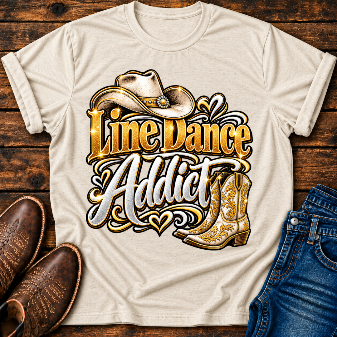 Line Dance Addict T-Shirt