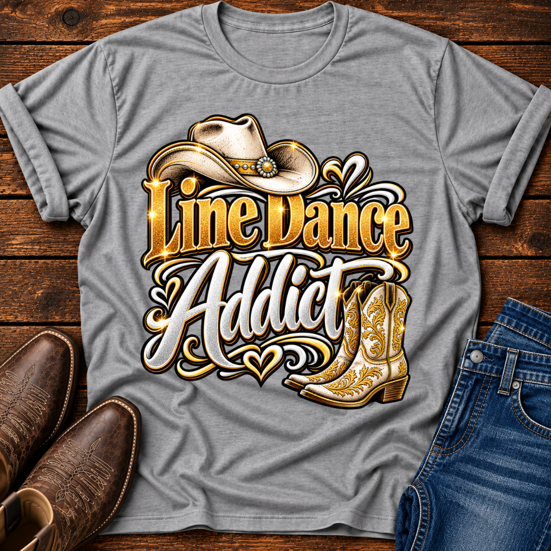 Line Dance Addict T-Shirt